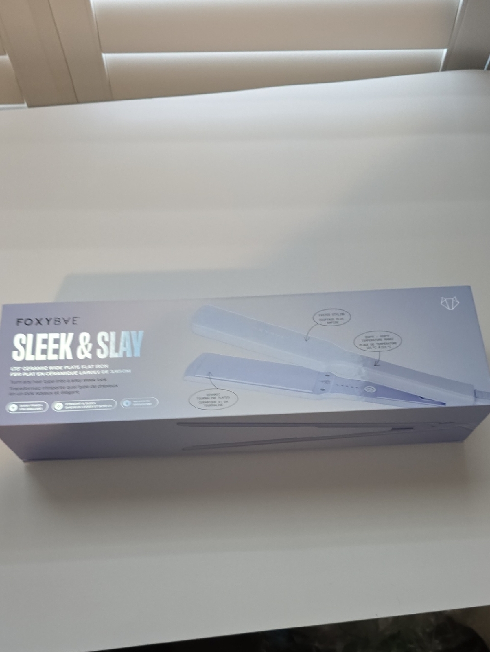 Foxybae Sleek & Slay Hair Straightener - Lilac